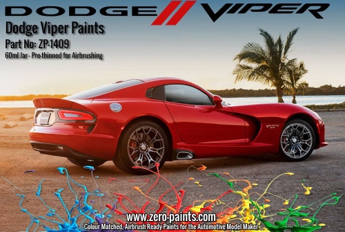 Zero Paints 1409-VIDID Vidid Red farba 60ml 1409VIDID