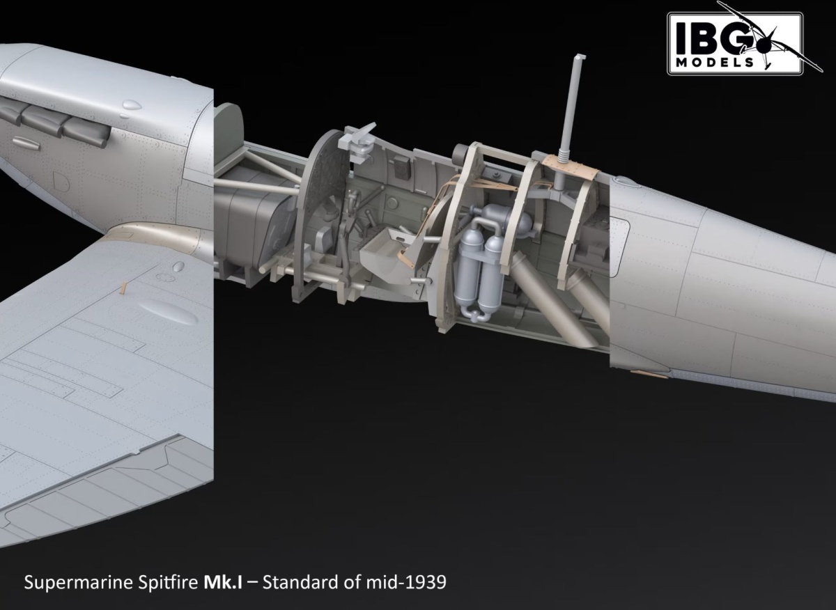 Zdjęcie Supermarine Spitfire Mk.I Early - Beginning of the Saga 1:72 IBG 72580