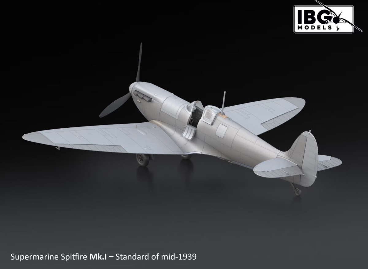 Zdjęcie Supermarine Spitfire Mk.I Early - Beginning of the Saga 1:72 IBG 72580