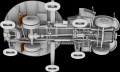 Zdjęcie Włoski samochód ciężarowy Autocannone 3Ro i transporter amunicji (2 w 1) 1:72 IBG 72095