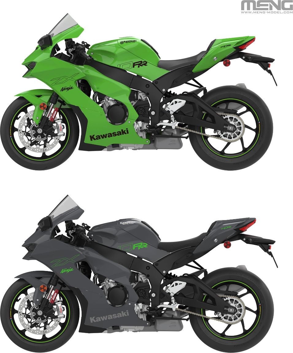 Zdjęcie Kawasaki Ninja ZX-10RR 1:9 Meng MT-008