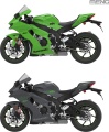 Zdjęcie Kawasaki Ninja ZX-10RR 1:9 Meng MT-008