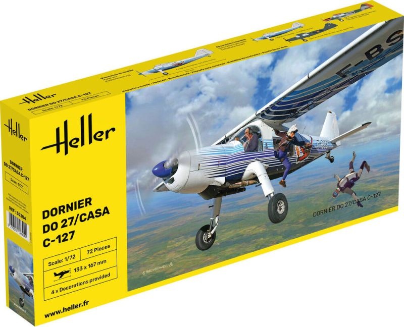 Zdjęcie Dornier Do 27/CASA C-127 1:72 Heller 30304