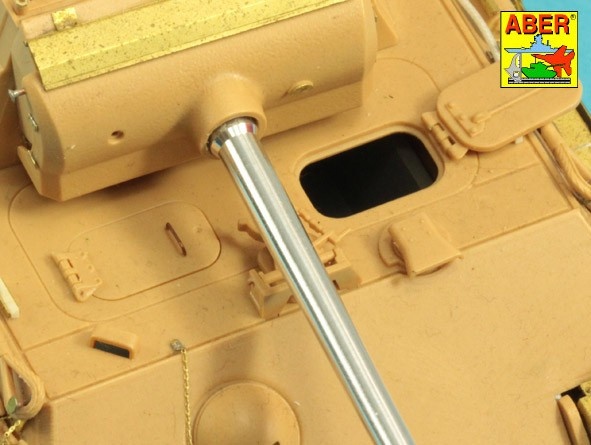 Zdjęcie Lufa 7,5 cm KwK 42 L/70 do Panther 1:48 ABER 48L43