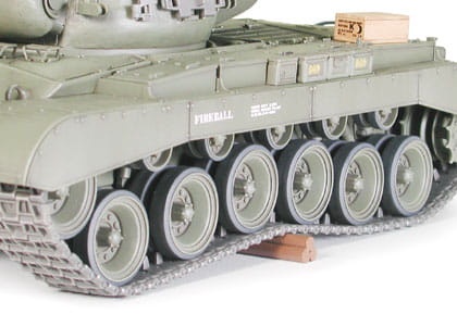 Zdjęcie dodatkowe produktu M26 Pershing (T26E3) US Medium Tank 1:35 Tamiya 35254
