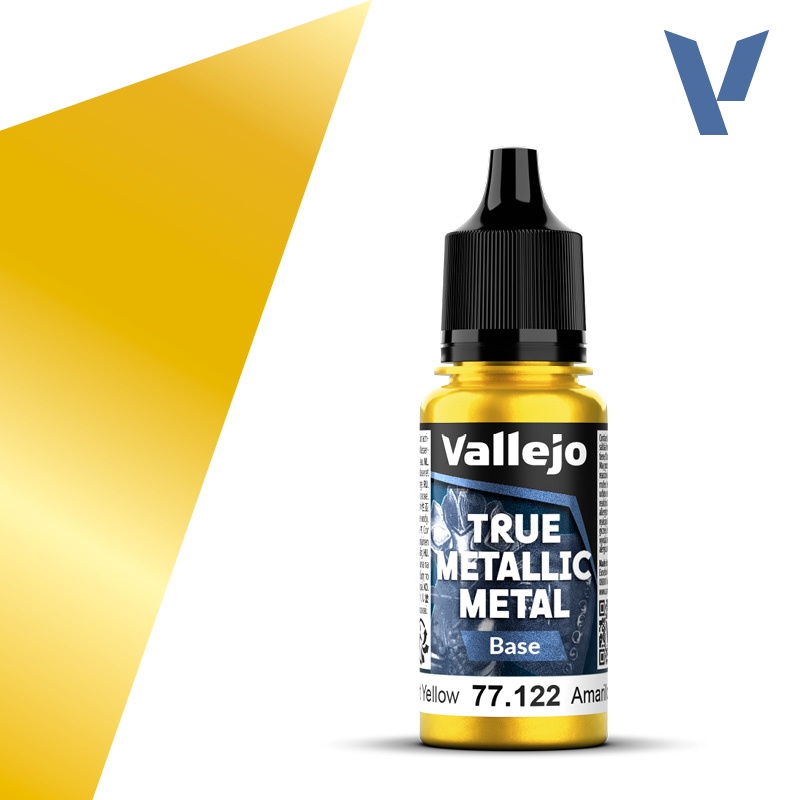 Zdjęcie Vallejo 77122 Radiant Yellow farba 18ml 77122
