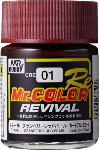 Mr.Hobby CRE01 Cranberry Red Pearl farba 18ml