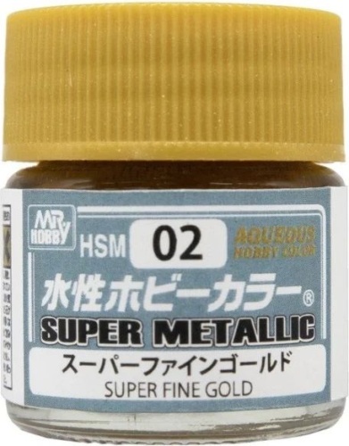 Mr.Hobby HSM02 Super Fine Gold farba 10ml HSM02