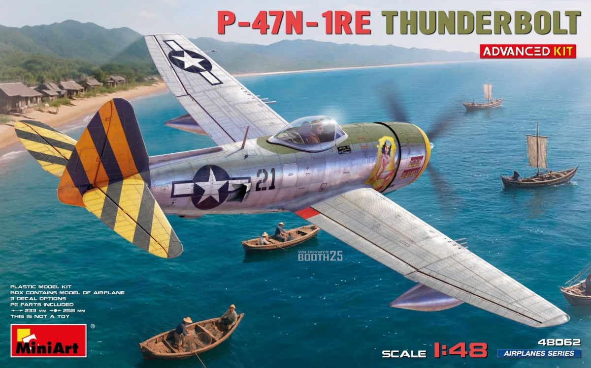 Zdjęcie P-47N-1RE Thunderbolt 1:48 MiniArt 48062
