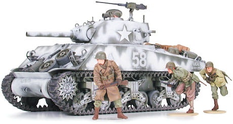M4A3 Sherman 105mm Howitzer US Medium Tank 1:35 Tamiya 35251