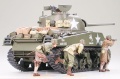 Zdjęcie dodatkowe produktu M4A3 Sherman 75mm Gun (Late Production, US) 1:35 Tamiya 35250
