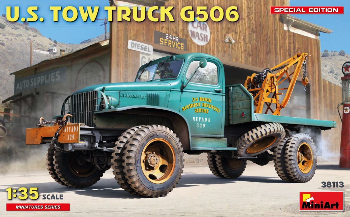 Zdjęcie U.S. Tow Truck G506 1:35 MiniArt 38113
