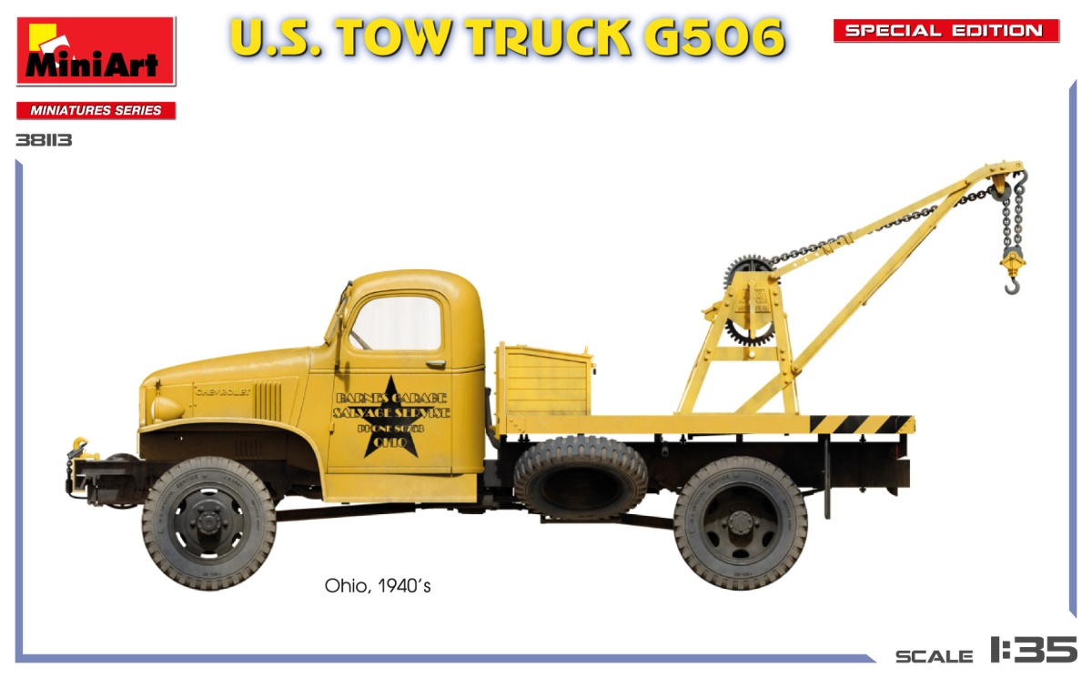 Zdjęcie U.S. Tow Truck G506 1:35 MiniArt 38113