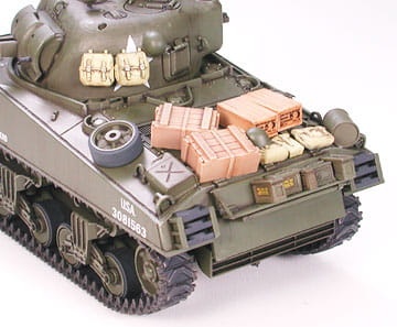 Zdjęcie dodatkowe produktu M4A3 Sherman 75mm Gun (Late Production, US) 1:35 Tamiya 35250