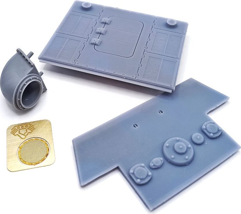 Zdjęcie Turbina gazowa GT101 do E-50 & E-75 Trumpeter 1:35 Yamamoto Model Parts YMP3514