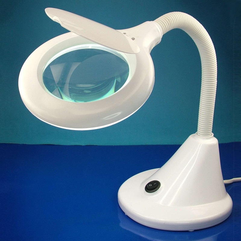 Zdjęcie Lampa z lupą LED Compact Flexi Shesto LC8082LED-EU