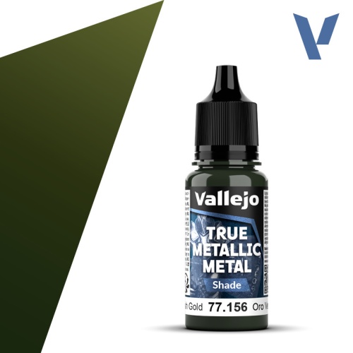 Vallejo 77156 Greenish Gold farba 18ml 77156