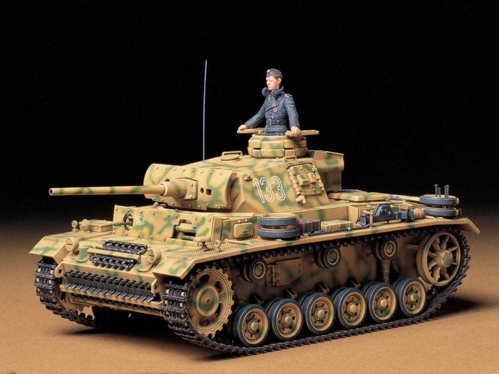 Zdjęcie dodatkowe produktu Pz.Kpfw. III Ausf.L German 1:35 Tamiya 35215