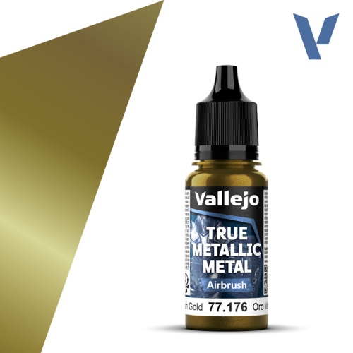 Vallejo 77.176 Greenish Gold farba 18ml 77176