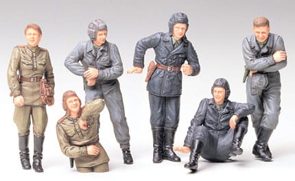 Zdjęcie dodatkowe produktu Russian Army Tank Crew at Rest 1:35 Tamiya 35214