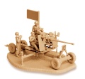 Zdjęcie Brytyjskie działo przeciwlotnicze Bofors 40 mm Mk-1/2 1:72 Zvezda 6170