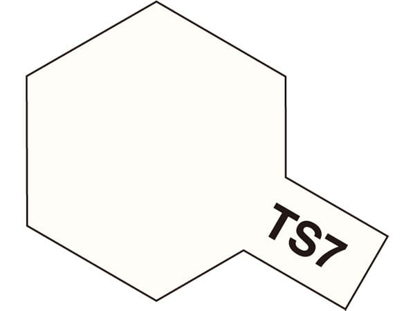 Zdjęcie główne produktu Tamiya 85007 TS-7 Racing White Spray Farba 100ml TS7