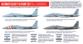 Zdjęcie Zestaw farb Ultimate USAF F 15 (All Variants) 6x17ml Hataka HTK-AS43