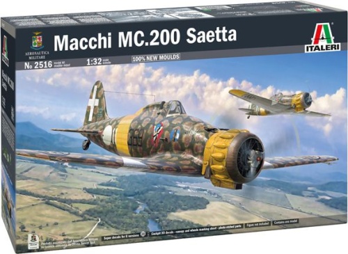 Macchi MC.200 Saetta 1:32 Italeri 2516