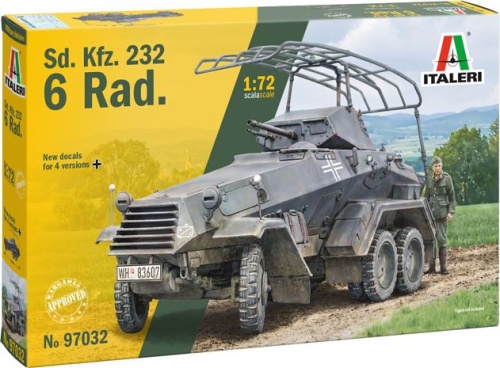 Sd.Kfz. 232 6 Rad. 1:72 Italeri 97032