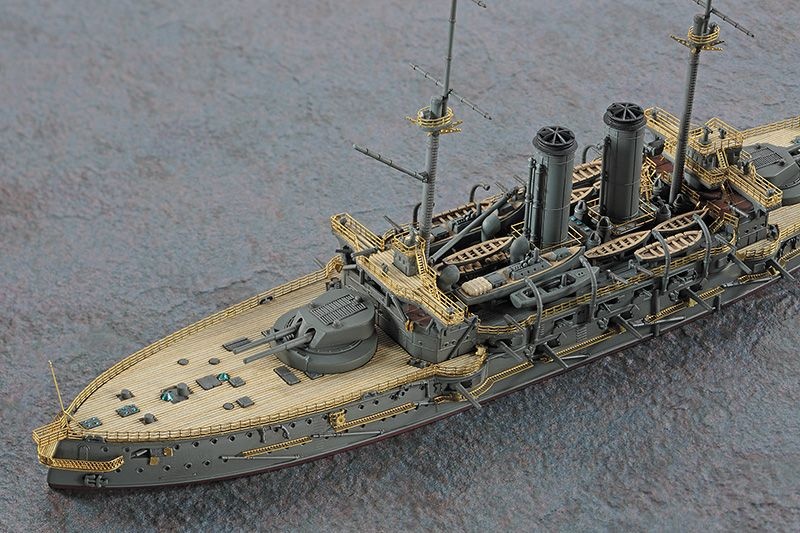 Zdjęcie Drewniany pokład do pancernika Mikasa 1:700 Hasegawa 72160
