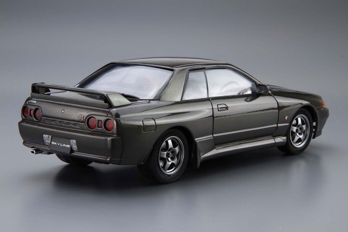 Zdjęcie dodatkowe produktu Nissan Skyline R32 GT-R 1:24 Aoshima 061435