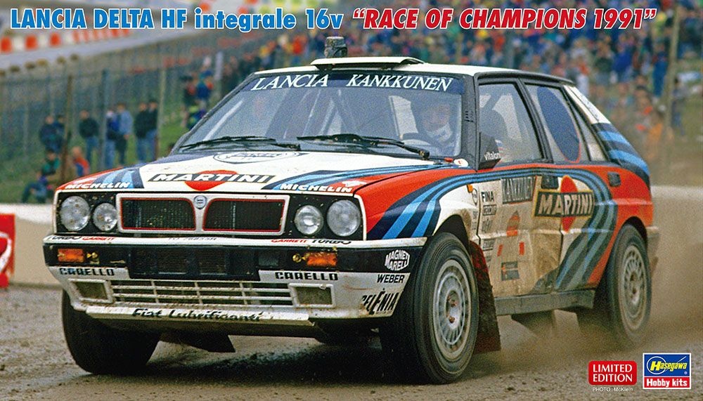 Zdjęcie Lancia Delta HF integrale 16v "Race of Champions 1991" 1:24 Hasegawa 20785