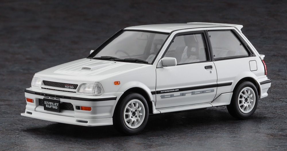 Zdjęcie Toyota Starlet EP71 Turbo-S (3 Door) "Custom Version" 1:24 Hasegawa 20777