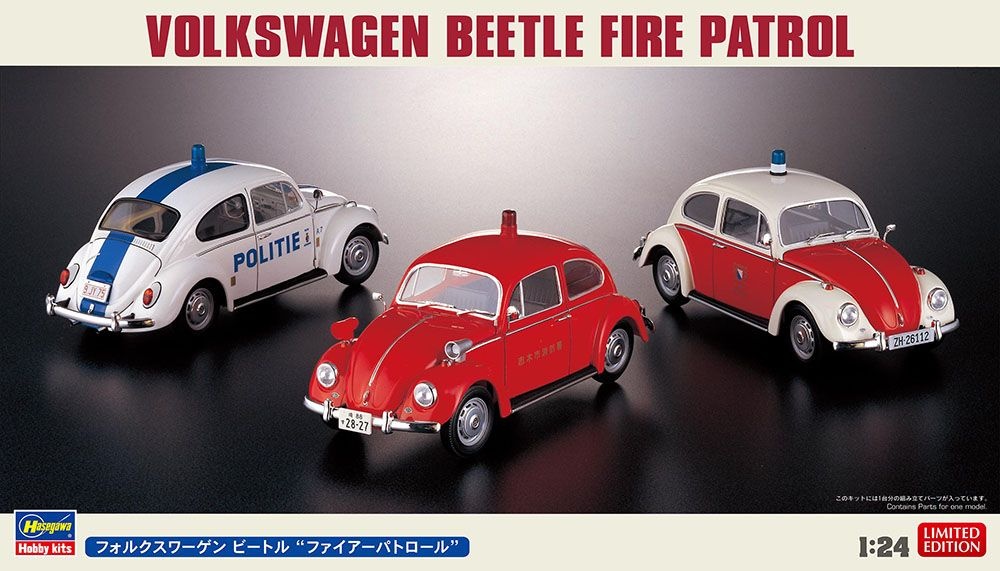 Zdjęcie Volkswagen Beetle Fire Patrol 1:24 Hasegawa 20779