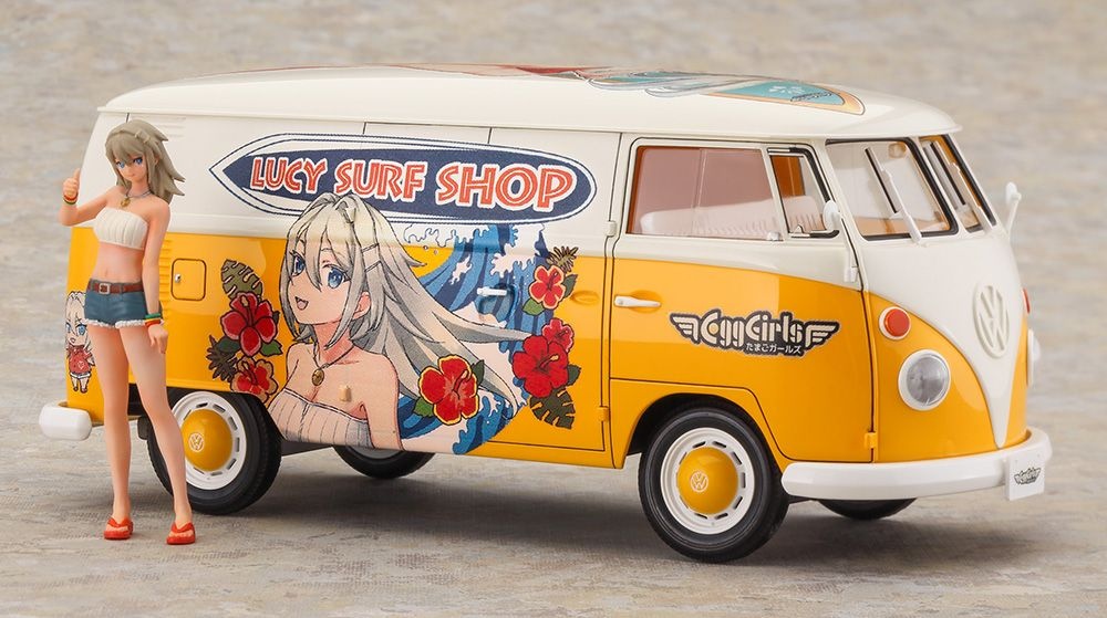 Zdjęcie Volkswagen Type 2 Delivery Van "Lucy McDonnell" z figurką 1:24 Hasegawa SP658