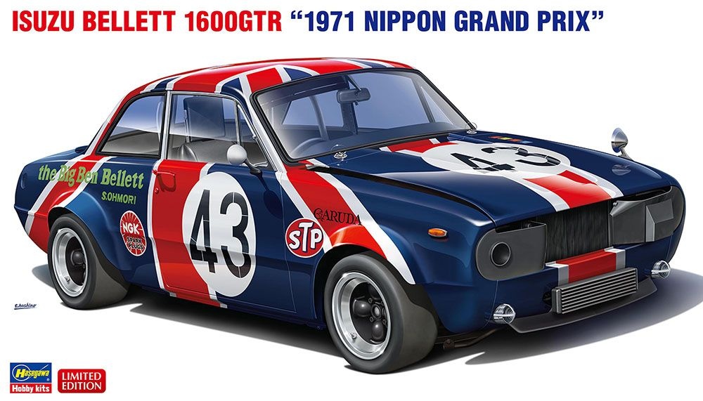 Zdjęcie Isuzu Bellett 1600GTR "1971 Nippon Grand Prix" 1:24 Hasegawa 20776