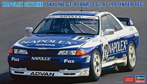 Napolex Skyline (Skyline GT-R [BNR32 Gr.A] 1991 Inter Tec) 1:24 Hasegawa 20780