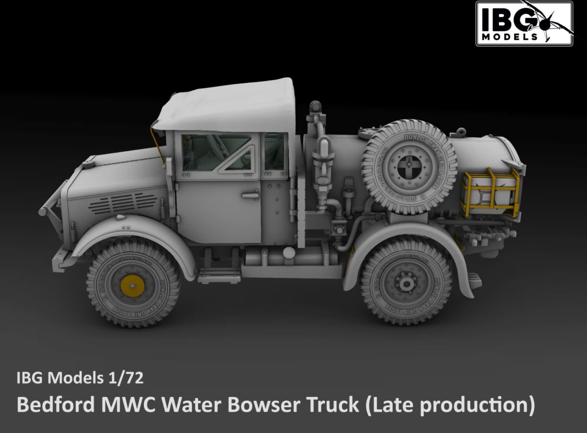 Zdjęcie Bedford MWC Water Bowser Truck (Late Production) 1:72 IBG 72164