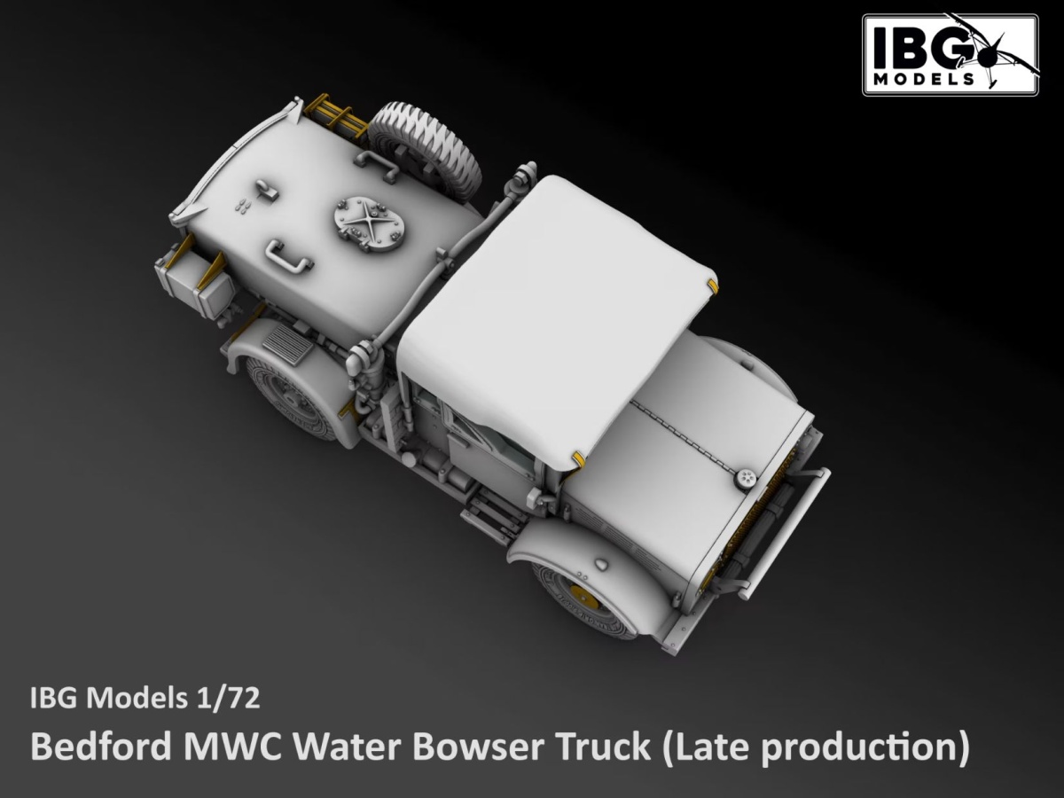 Zdjęcie Bedford MWC Water Bowser Truck (Late Production) 1:72 IBG 72164