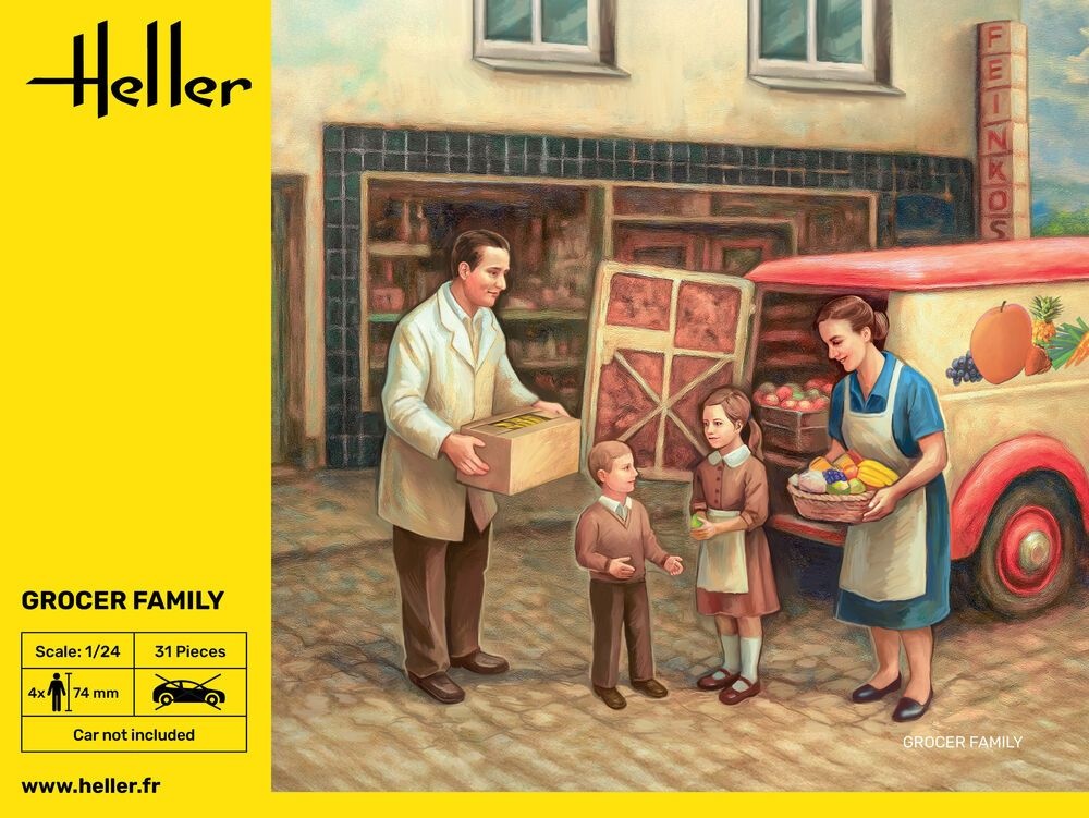 Zdjęcie Rodzina sprzedawców 1:24 Heller 82758