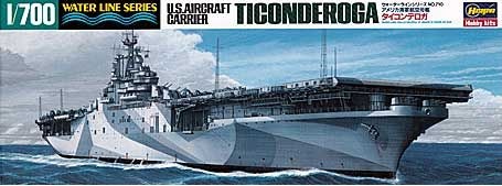 Zdjęcie USS Ticonderoga 1:700 Hasegawa WL710
