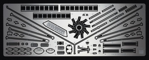 Nakajima E8N Dave Detail Etching Parts 1:48 Hasegawa 72155