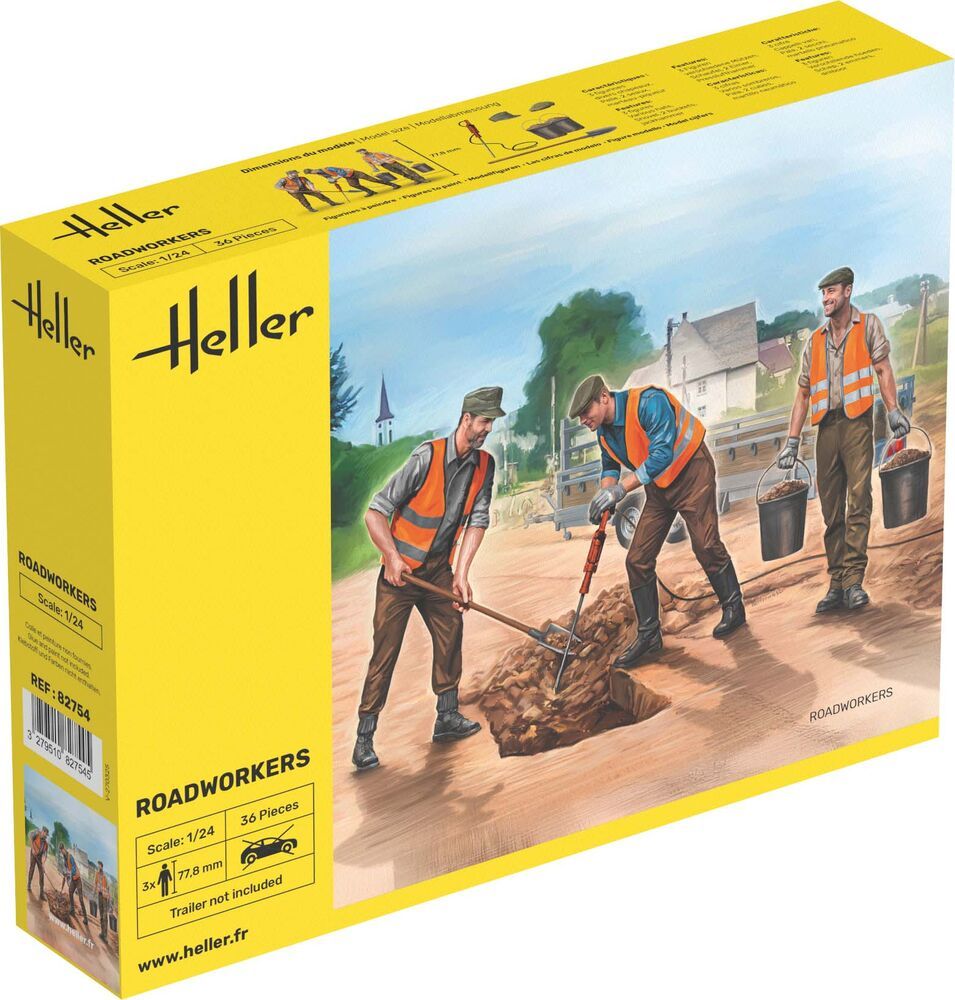Zdjęcie Robotnicy drogowi 1:24 Heller 82754