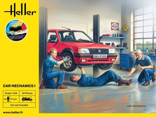Mechanicy samochodowi I 1:24 Heller 58755 STARTER KIT