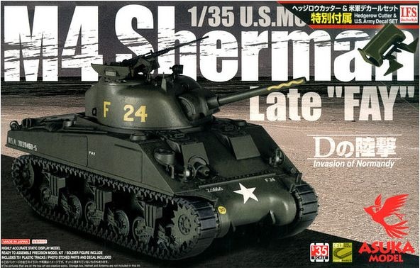 Zdjęcie M4 Sherman Late "FAY" 1:35 Asuka 35-032