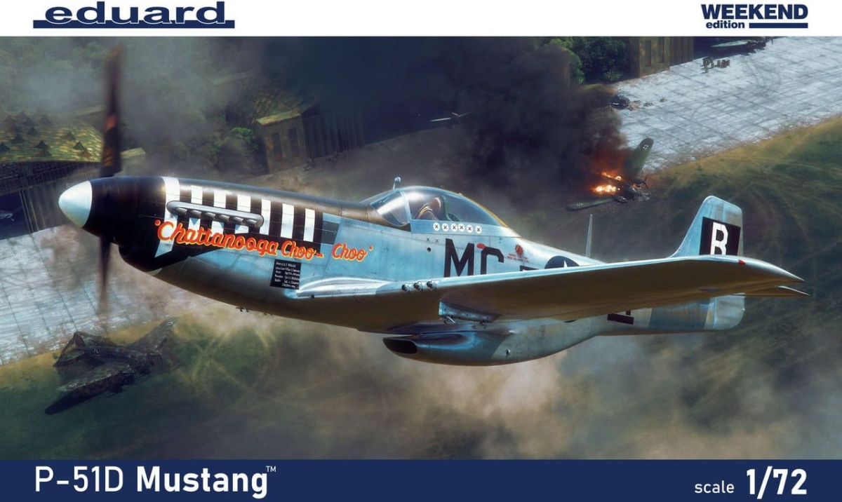 Zdjęcie P-51D Mustang Weekend Edition 1:72 Eduard 7477