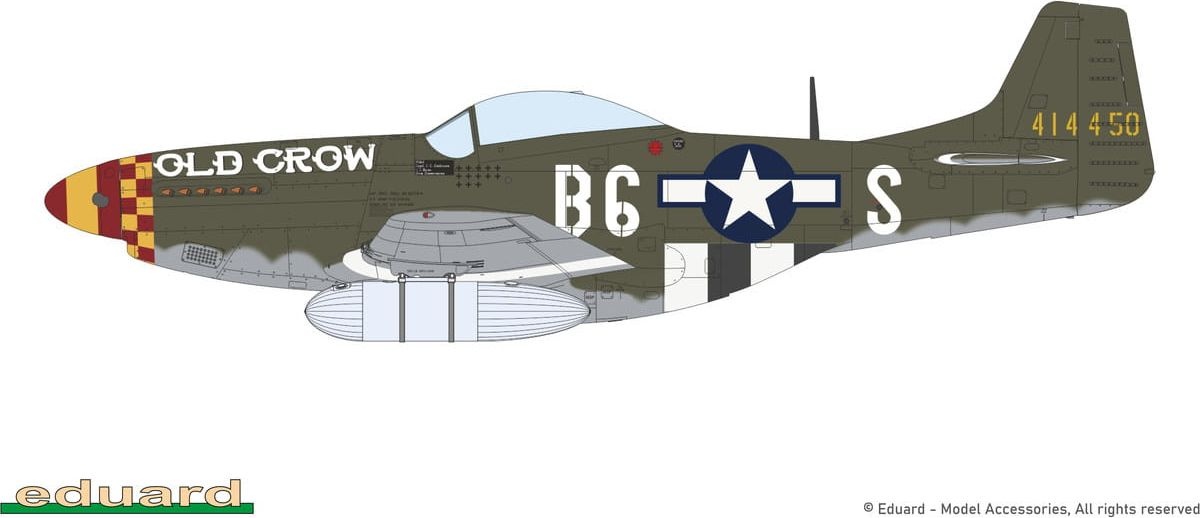 Zdjęcie P-51D Mustang Weekend Edition 1:72 Eduard 7477