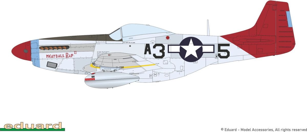 Zdjęcie P-51D Mustang Weekend Edition 1:72 Eduard 7477