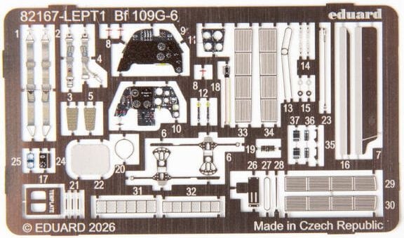 Zdjęcie Messerschmitt Bf 109G-6 ProfiPack Edition 1:48 Eduard 82167