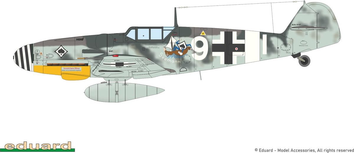 Zdjęcie Messerschmitt Bf 109G-6 ProfiPack Edition 1:48 Eduard 82167